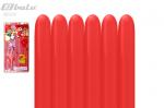 Шар надувной ШДМ Пастель Red произведен из натурального латекса. Предназначен для моделирования различных фигурок и композиций. Применяется в оформлении.  В упаковке 100 шт одного цвета. Вес  1,52г. Надувать только воздухом с помощью насоса.